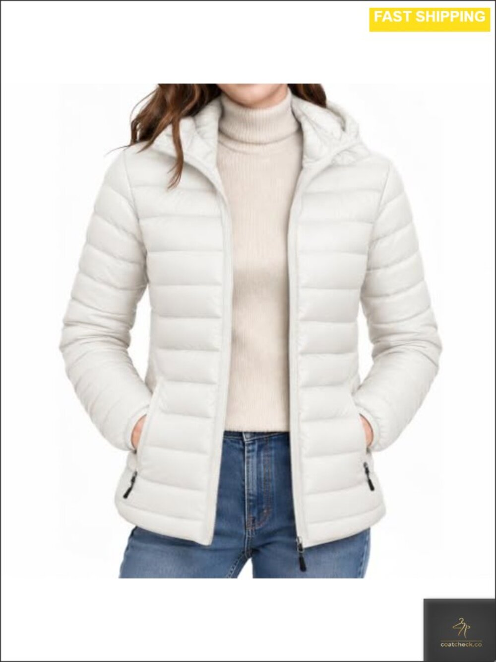 Quilted Puffer Jacket Lightweight Packable Warm Winter Coat